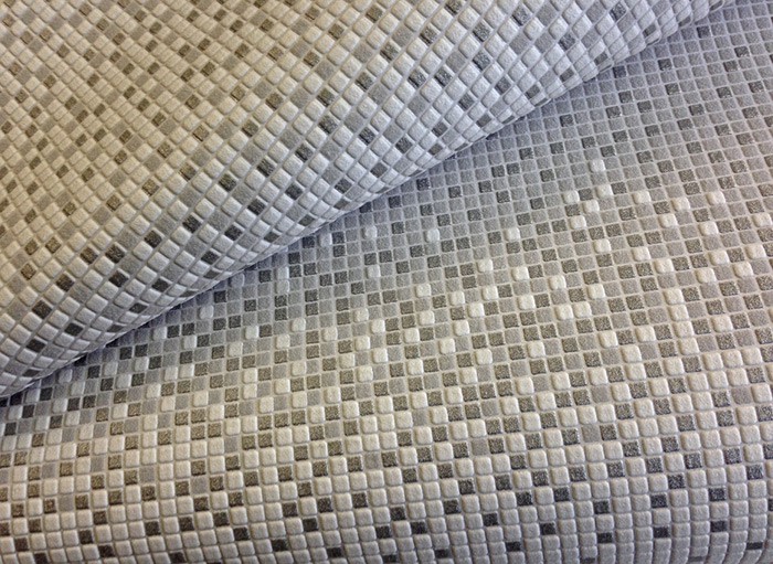 Edem 1024 16 tapete designer mosaik steinchen muster pixel look ... Graue tapete küche