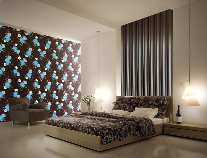 Tapeten wohnzimmer beige: rasch tapete fruehlingszauber gruen ...
