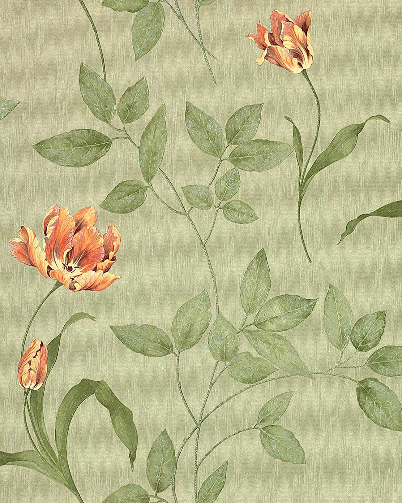 Textil Tapete Ueberstreichen : Yellow Floral Wall Covering Textil Tapete Ueberstreichen : Yellow Floral Wall Covering