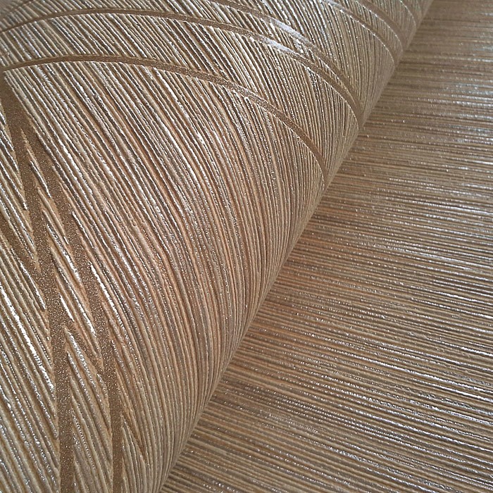 Schlafzimmer Tapete Gestreift : Brown and Silver Metallic Wallpaper Schlafzimmer Tapete Gestreift : Brown and Silver Metallic Wallpaper