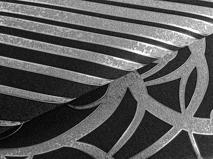 Muster Tapeten Schwarz Silber : EDEM 973-39 Vliestapete XXL Designer Streifentapete Objekttapete 10 Muster Tapeten Schwarz Silber : EDEM 973-39 Vliestapete XXL Designer Streifentapete Objekttapete 10