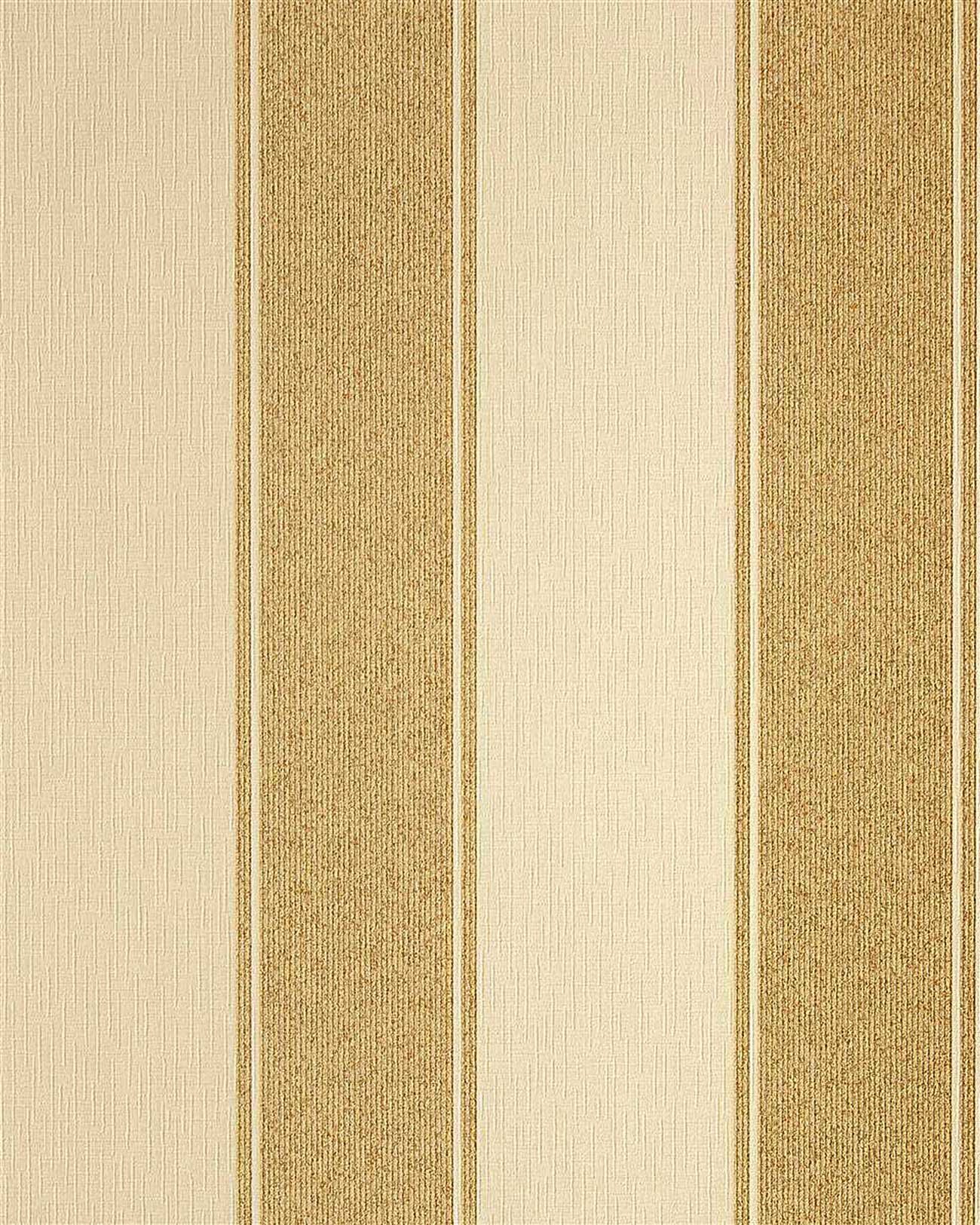 Hochwertige Tapeten Gold : Gold and Cream Striped Wallpaper Hochwertige Tapeten Gold : Gold and Cream Striped Wallpaper